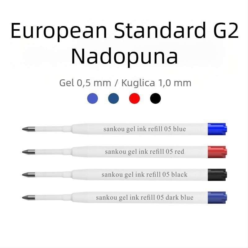 Refil za gel pero Sankou G2 - Materijal: Plastika; Model: Sankoug2; Za pisanje i crtanje; Pakiranje: kartonska kutija