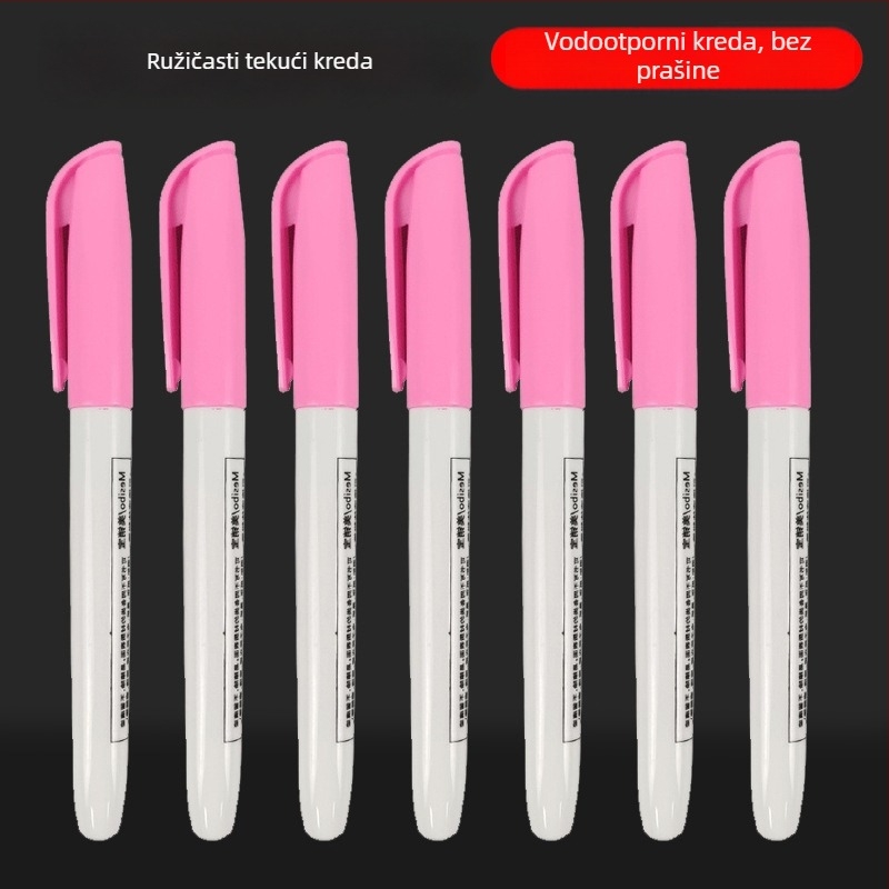 Izbrisivi marker za bijelu ploču, na bazi vode, plastično kućište, debljina linije 2, za crtanje