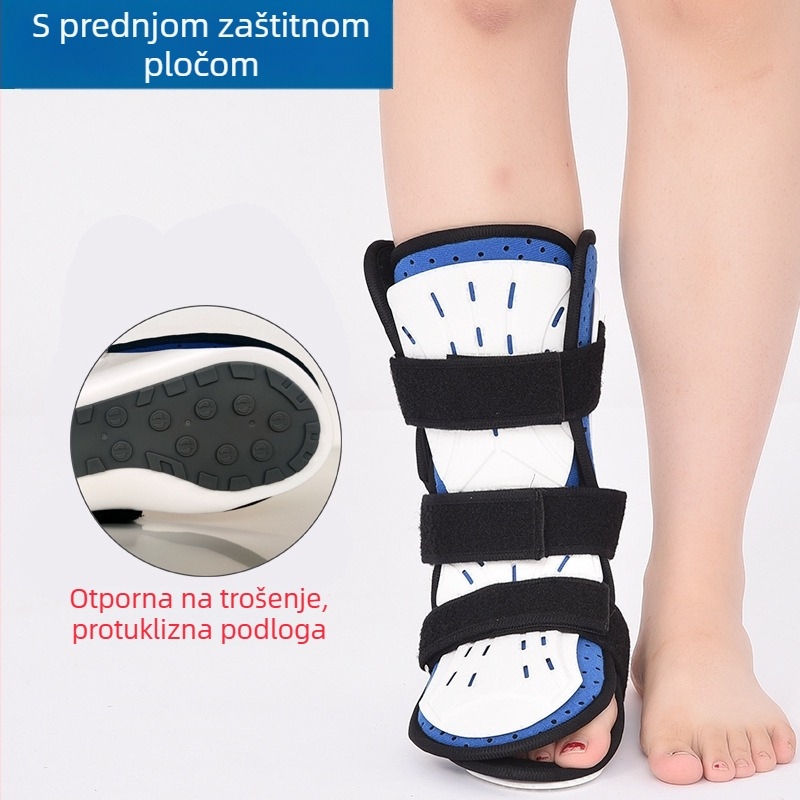 Kratka ortoza za stopalo i gležanj s podrškom za unutarnje/ vanjske okretaje stopala, stabilizator gležnja za rehabilitaciju stopala i gležnja (Brand Kang Yongzhi; Materijal: PP i kompozitna tkanina; Namijenjeno: stopalo; Podrijetlo: Hengshui; Jamstvo: 3 m