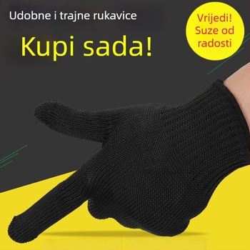 Rukavice protiv rezanja, ojačane, zaštita razine 5, polietilenska vlakna, namijenjene tvornici