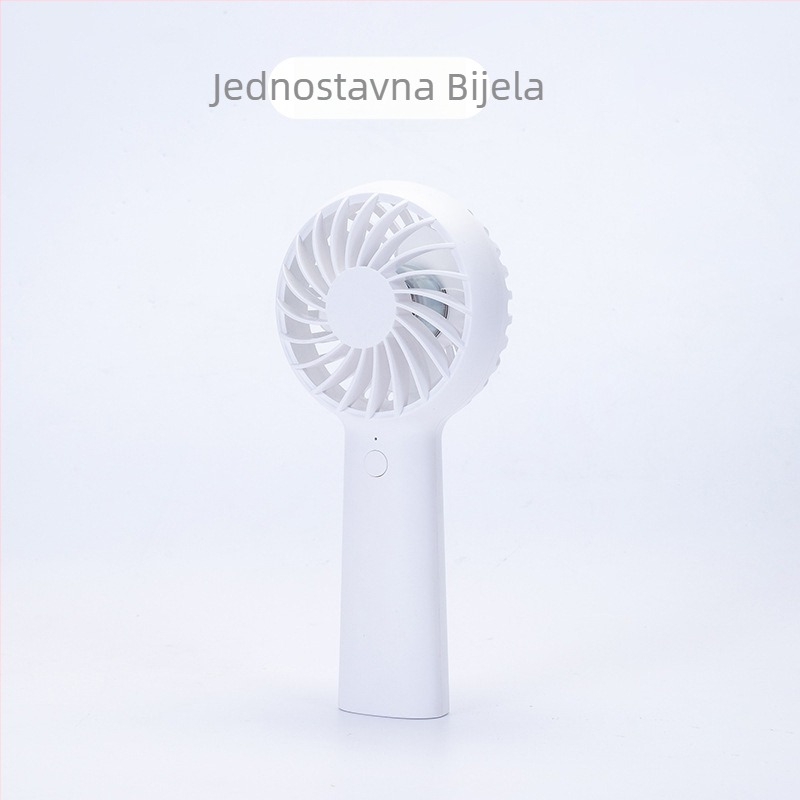 USB mini ručni ventilator s prilagođenim logom, prenosni punjivi ventilator s 4 lopaticama