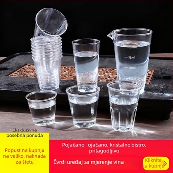 Dispenzer za piće s gradiranom skalom — prozirna tvrda plastika, 6 kg težine