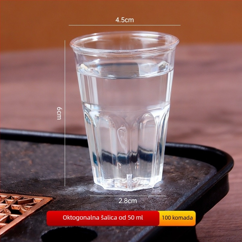 Dispenzer za piće s gradiranom skalom — prozirna tvrda plastika, 6 kg težine