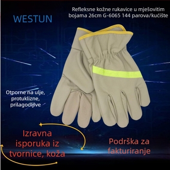 Weishidun rukavice za zavarivanje od kože namještaja za zaštitu pri radu