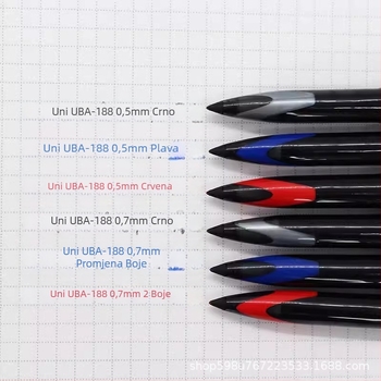 Potpisno pero Uni Mitsubishi Pencil UBA-188, Serija Student, plastično kućište, Air Free Ink Control