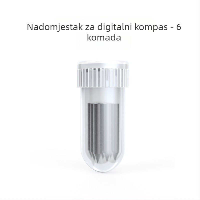 Wusheng plastična zamjena za digitalni kompas s prikazom – 0,5 mm, paket 3 zamjena za Penguin i Chubby Bear olovke