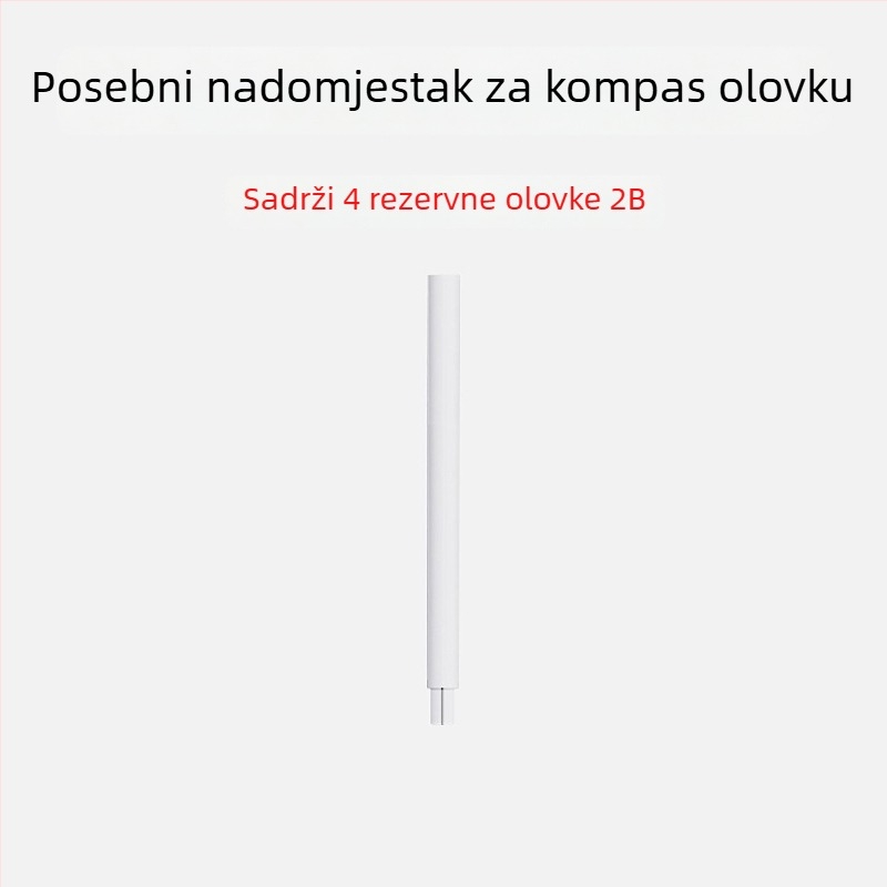 Wusheng plastična zamjena za digitalni kompas s prikazom – 0,5 mm, paket 3 zamjena za Penguin i Chubby Bear olovke