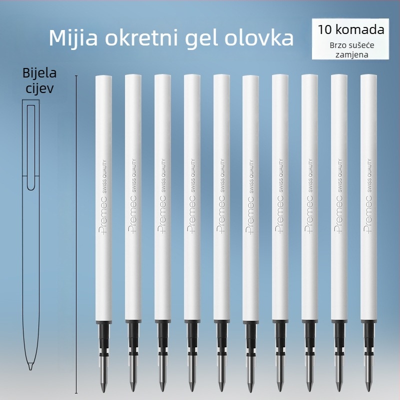Premec G2 refill – 0,5 mm širina linije, za pisanje, plastika, pakiranje od 10 komada