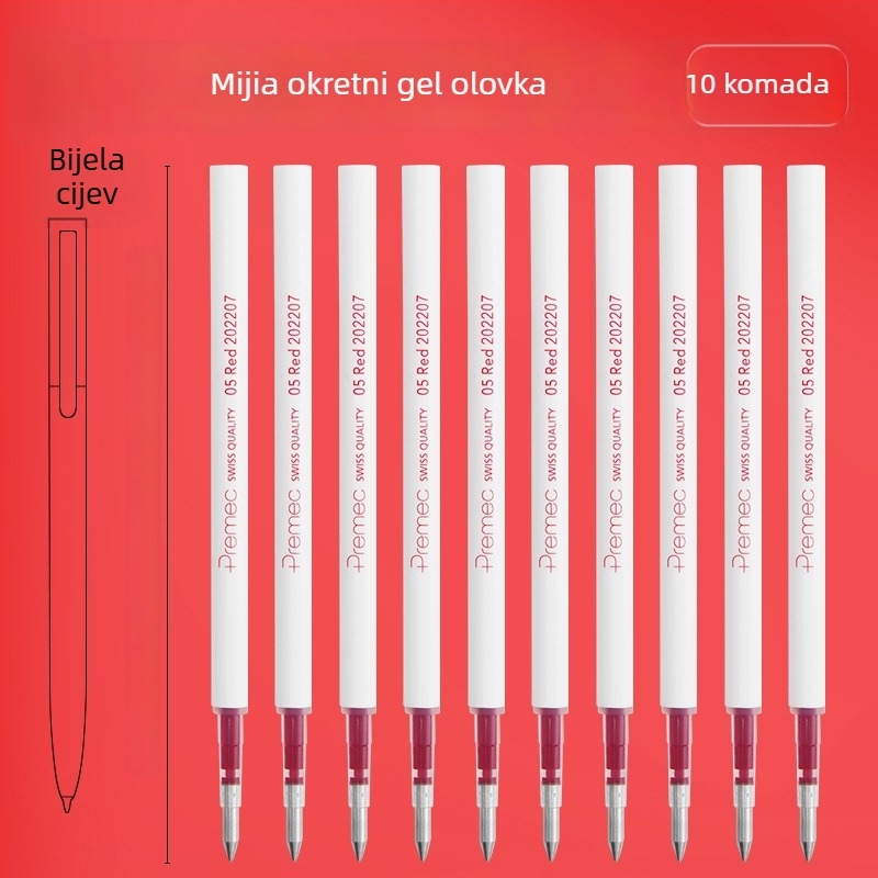Premec G2 refill – 0,5 mm širina linije, za pisanje, plastika, pakiranje od 10 komada