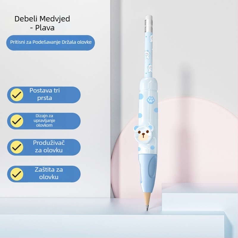 Lowercase Star plastični držač za pero za djecu – korektor držanja, tip: Drugo, pogodno kao dar