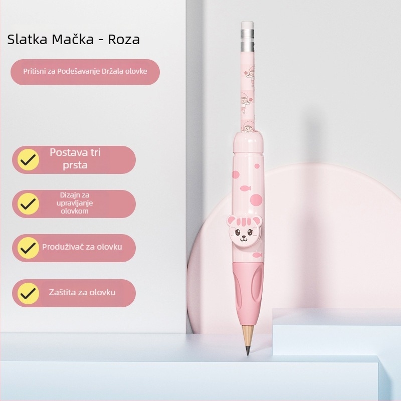 Lowercase Star plastični držač za pero za djecu – korektor držanja, tip: Drugo, pogodno kao dar