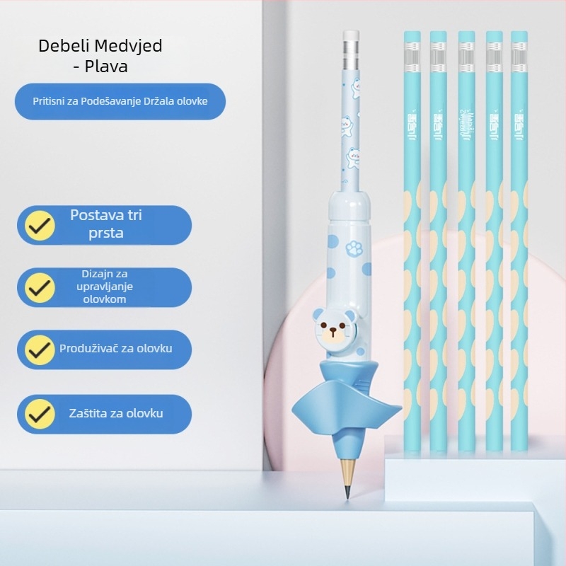 Lowercase Star plastični držač za pero za djecu – korektor držanja, tip: Drugo, pogodno kao dar