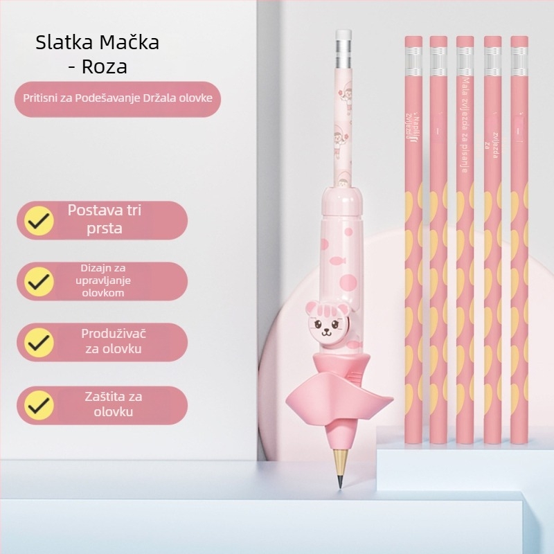 Lowercase Star plastični držač za pero za djecu – korektor držanja, tip: Drugo, pogodno kao dar