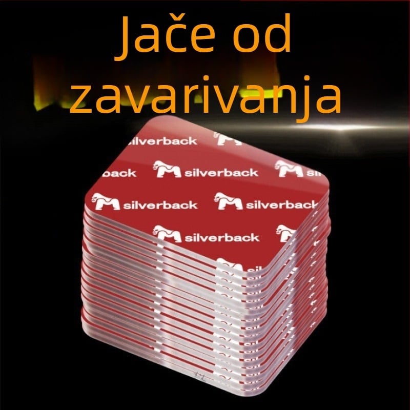 Nano dvostrano ljepilo traka, visoka viskoznost, prozirna, mali komadi, jaka prianja za auto i dom