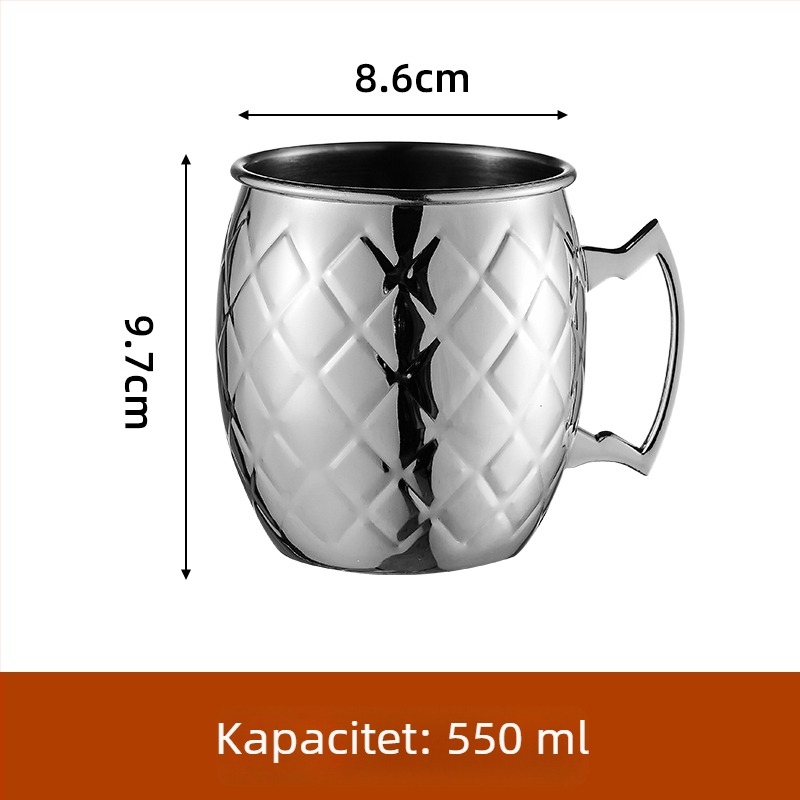 Čaša za alkohol od 304 nehrđajućeg čelika; kapacitet 1–100 ml; stil moderni minimalistički Bloom; moguć ispis logotipa; pakiranje u papirnatu kutiju.