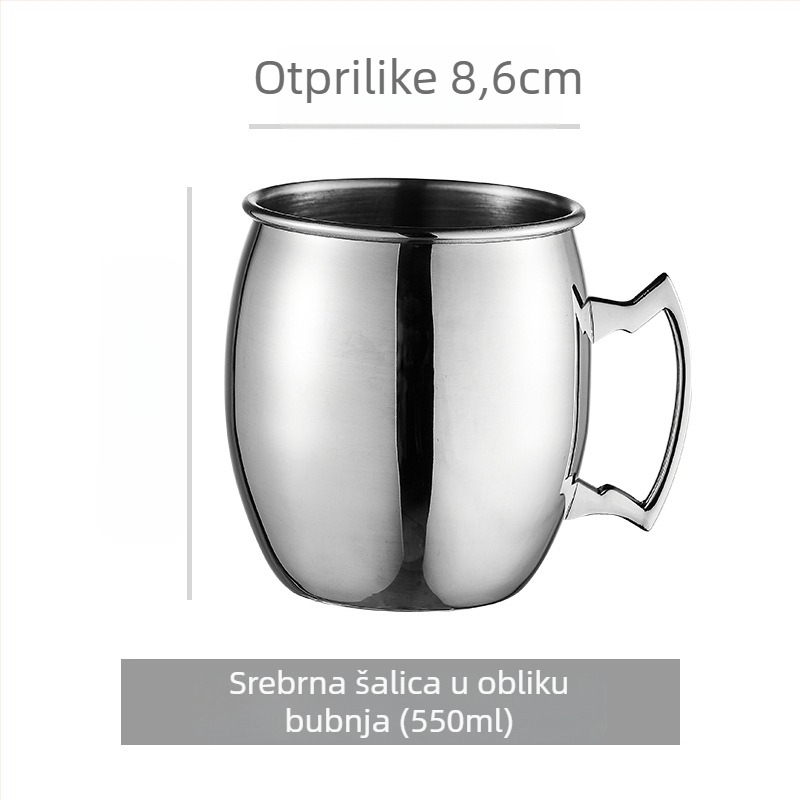 Čaša za alkohol od 304 nehrđajućeg čelika; kapacitet 1–100 ml; stil moderni minimalistički Bloom; moguć ispis logotipa; pakiranje u papirnatu kutiju.