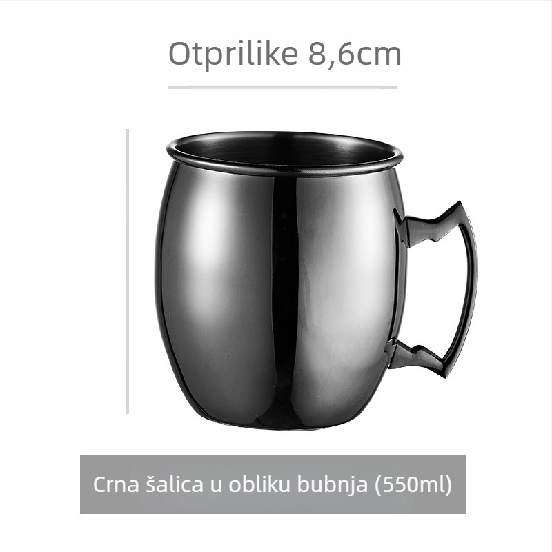 Čaša za alkohol od 304 nehrđajućeg čelika; kapacitet 1–100 ml; stil moderni minimalistički Bloom; moguć ispis logotipa; pakiranje u papirnatu kutiju.