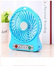 Prijenosni USB punjivi tihi stolni ventilator, PVC materijal, stolni stil, mogućnost prilagođavanja