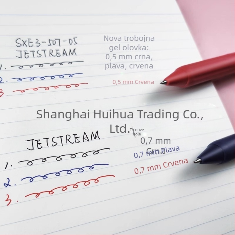 Uni Mitsubishi SXE3-507 višenamjensko pero JetStream, tinta tri u jednom, mehanizam pritiska