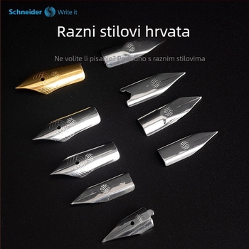 Schneider Nib – Nehrđajući čelični vrh za BK406/410/402+/401/400, metalno kućište, sustav opskrbe tintom: Drugo