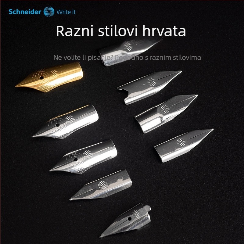 Schneider Nib – Nehrđajući čelični vrh za BK406/410/402+/401/400, metalno kućište, sustav opskrbe tintom: Drugo