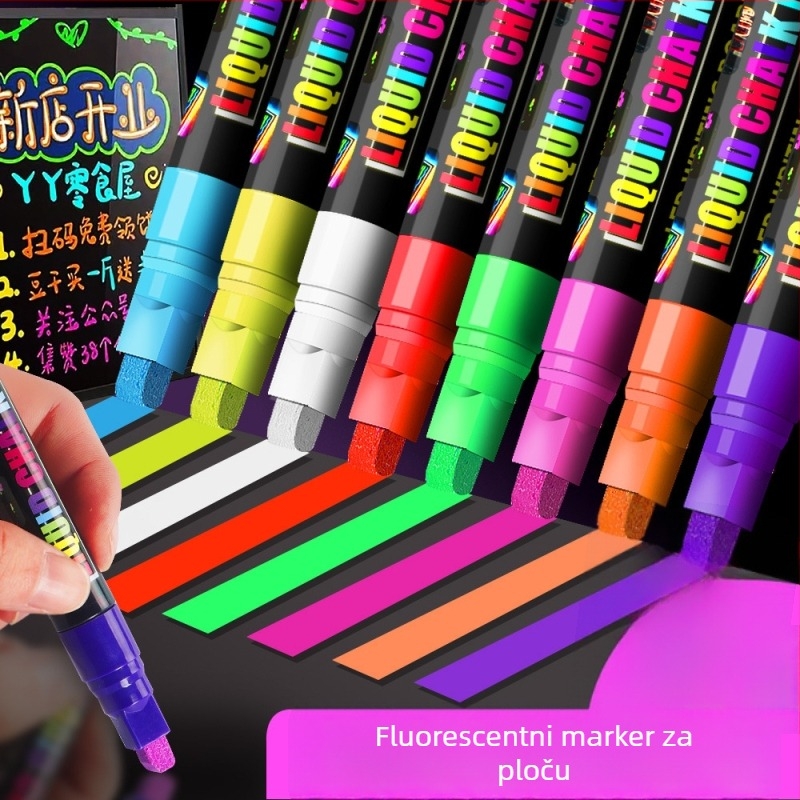 Marker za bijelu i crnu ploču, model 1855, plastično kućište, pakiran u kutiji, izbrisiv