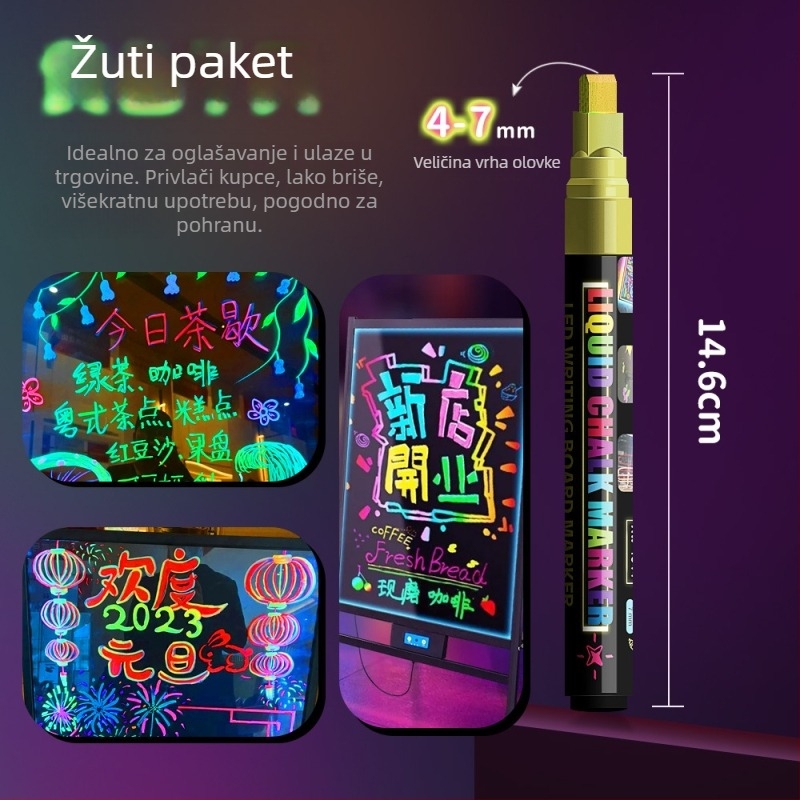 Marker za bijelu i crnu ploču, model 1855, plastično kućište, pakiran u kutiji, izbrisiv