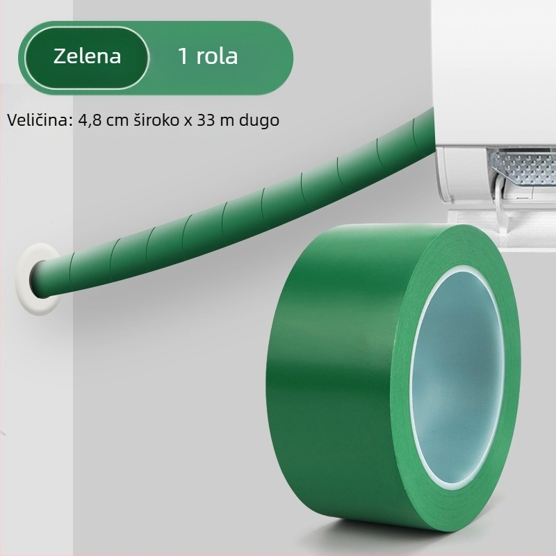 PVC traka za omatanje cijevi za vanjsku zaštitu metalnih cijevi – osnovni materijal PVC, debljina 0,14 mm, temperaturna otpornost 60°C (kratkoročno/dugoročno), marka Ben yida