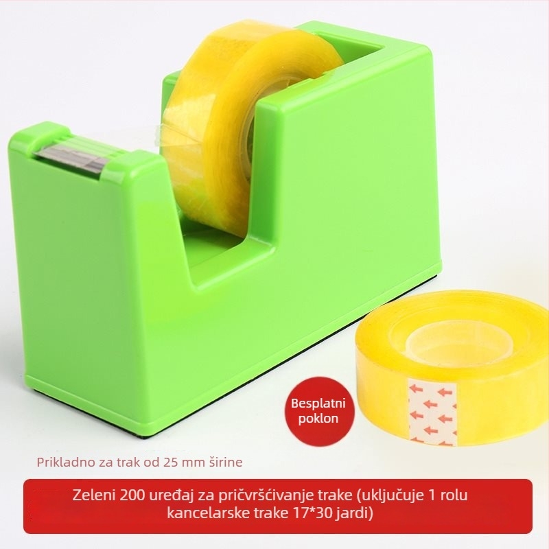 Rezač ljepljive trake i držač – stolni, plastični, širina trake do 48 mm