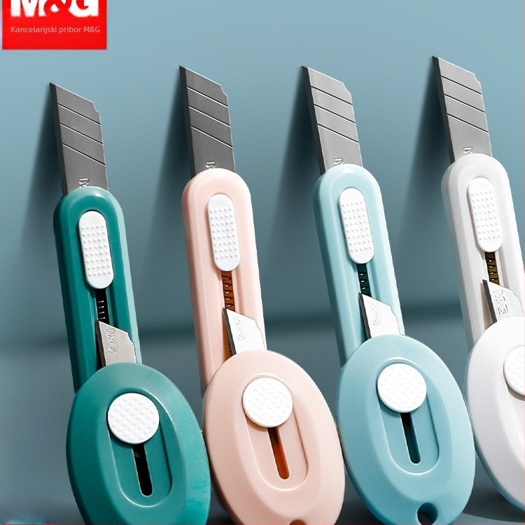 Višenamjenski nož s škare i otvaračem kutija – Model 960, Materijal: Plastika, Neto težina: 100 g, Marka: M&g / Morning Light