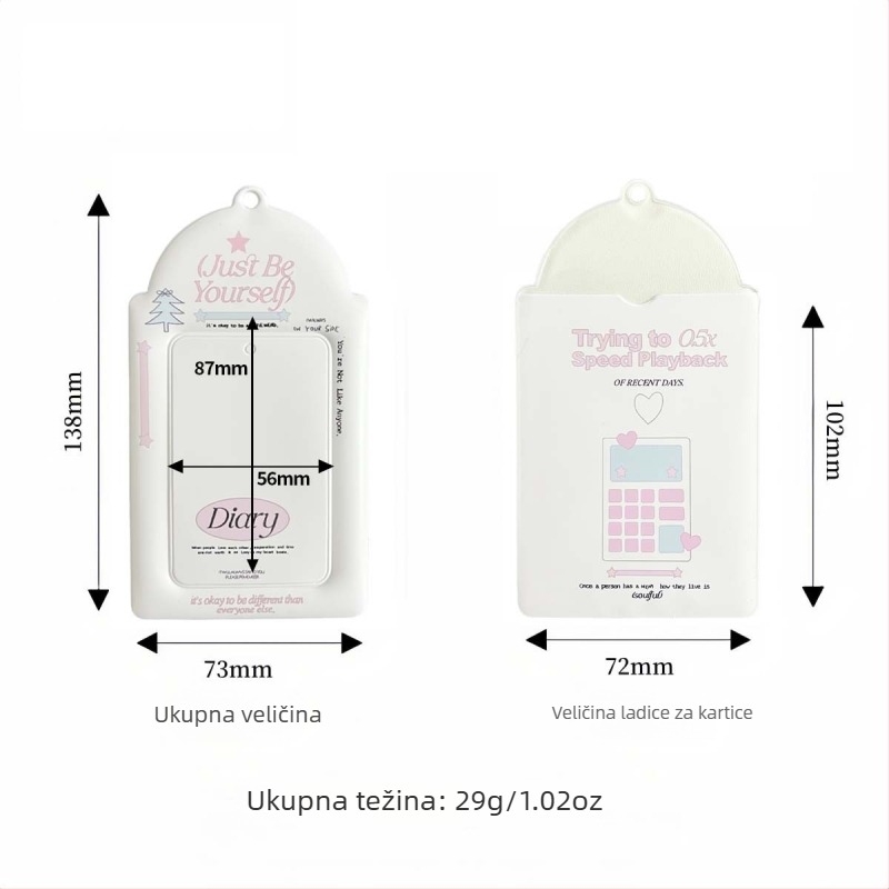 Držač kartica - Youcheng youpin, PVC, korejski stil