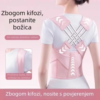 Ispravljač držanja za odrasle – unisex, Model: Tri pojasa za korekciju držanja (2024)