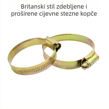Stezaljka za cijevi za vodovodnu cijev - zadebljana i šira, nominalni promjer 26 mm, promjer učvršćivanja 25 mm, marka: Druga