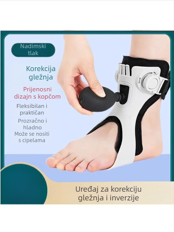 Ortoza za pad stopala i gležnja – plastični omotač od smole i postava od SBR; Marka: Zongxiang; Model: Foot drop orthosis; Primjenjivi dijelovi: stopala