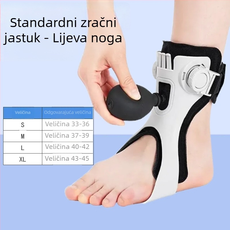 Ortoza za pad stopala i gležnja – plastični omotač od smole i postava od SBR; Marka: Zongxiang; Model: Foot drop orthosis; Primjenjivi dijelovi: stopala