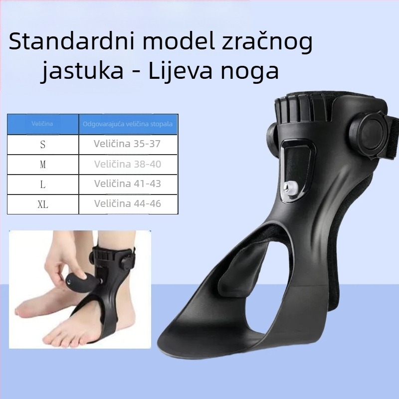 Ortoza za pad stopala i gležnja – plastični omotač od smole i postava od SBR; Marka: Zongxiang; Model: Foot drop orthosis; Primjenjivi dijelovi: stopala