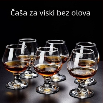 Unique set čaša za alkohol od bezolovnatog kristala – čaše za vino, kapacitet 1000 ml ili više, jednostavan stil