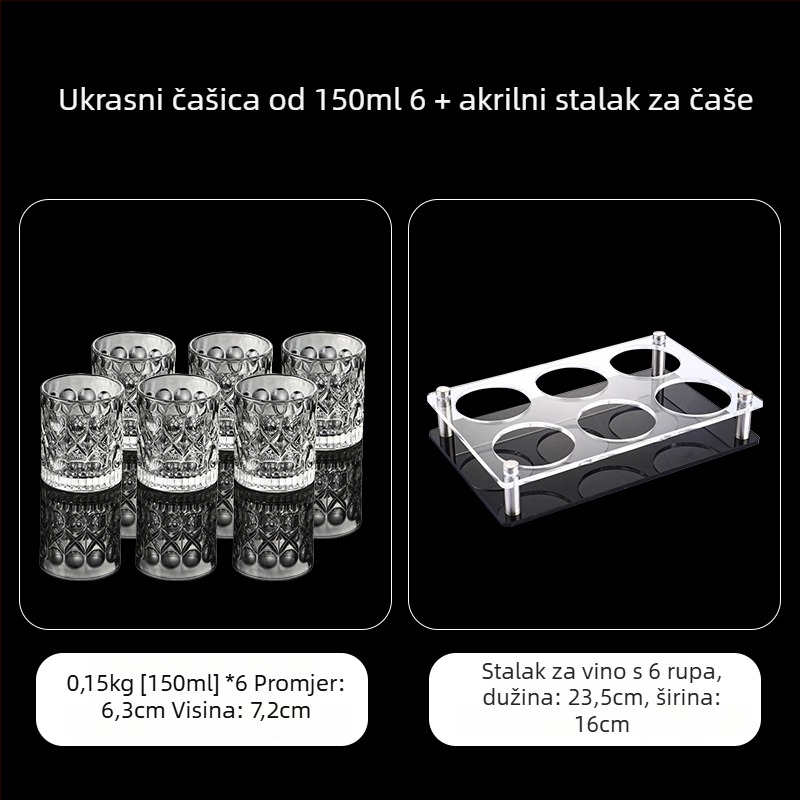Set čaša za pivo od stakla, pristupačan luksuz za kućnu i bar, opće namjene, prvoklasna kvaliteta