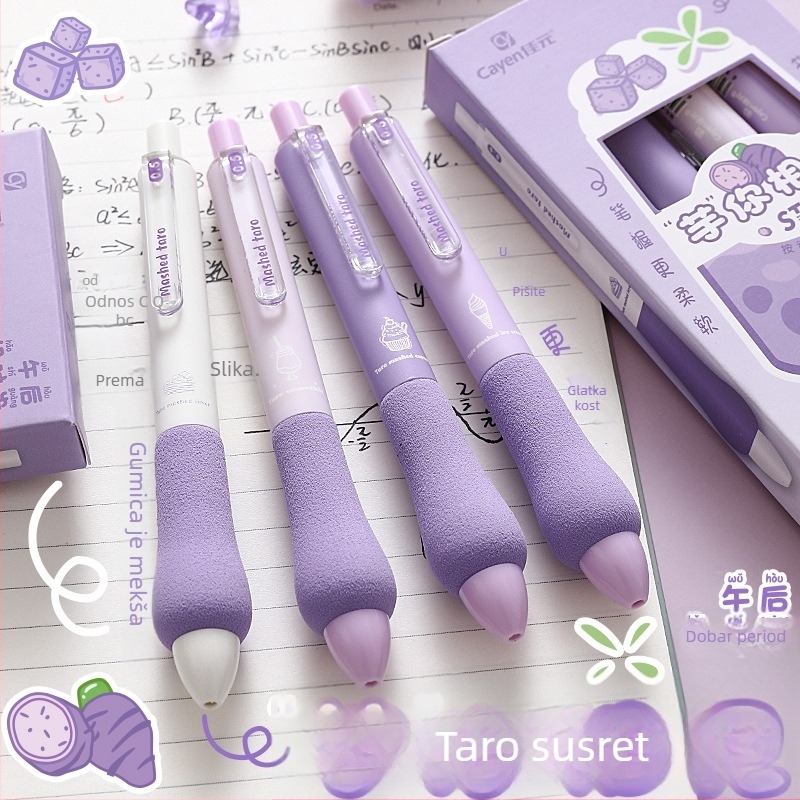 Set gelnog pera s četkastim vrhom, plastično kućište, wolframov vrh, Princess serija