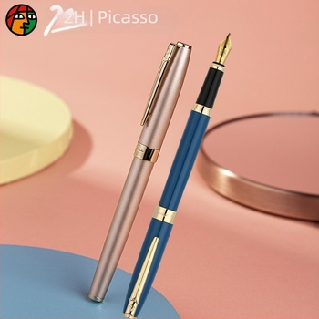 Picasso 717 pisalo za kaligrafiju s iridijskim vrhom, metalno tijelo, rotacijski sustav apsorpcije tinte, kutija za poklon