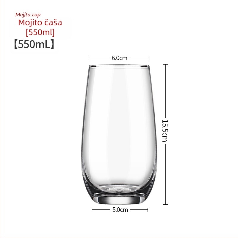 Staklena čaša za koktele, proziran moderan dizajn, kapacitet 301–400 ml, SXF brend, ispis logotipa