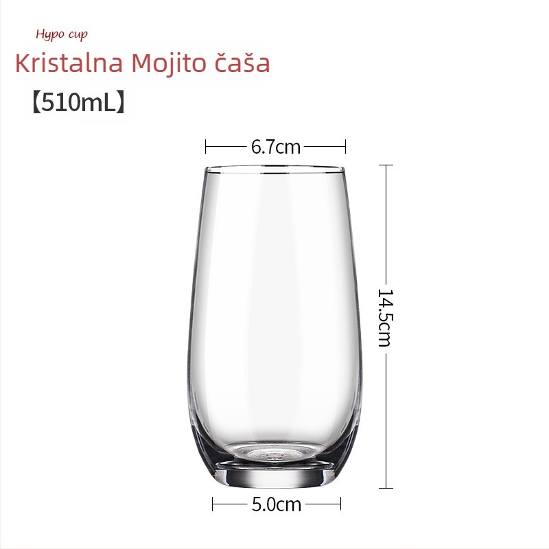 Staklena čaša za koktele, proziran moderan dizajn, kapacitet 301–400 ml, SXF brend, ispis logotipa
