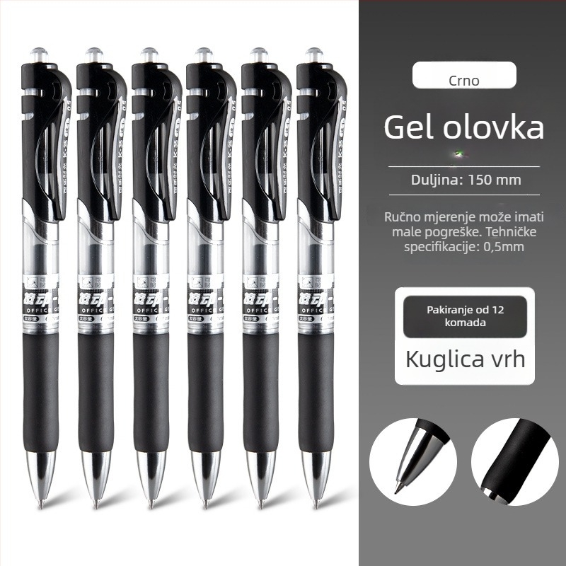 Thinking Klasični stil kuglična olovka, plastično kućište, neizbrisiva tinta