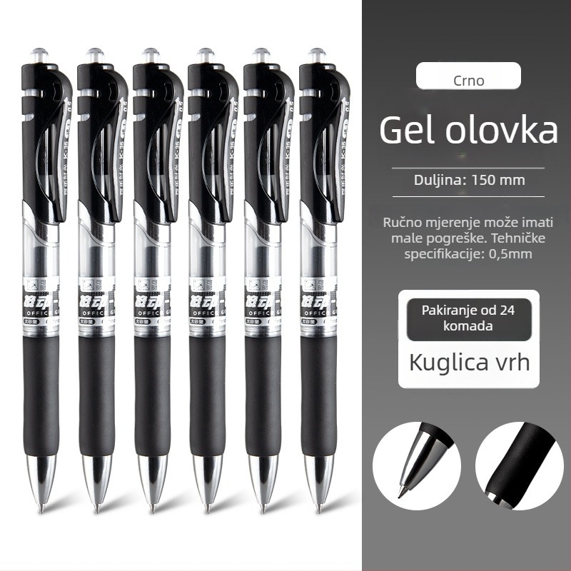 Thinking Klasični stil kuglična olovka, plastično kućište, neizbrisiva tinta