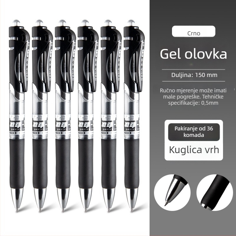 Thinking Klasični stil kuglična olovka, plastično kućište, neizbrisiva tinta