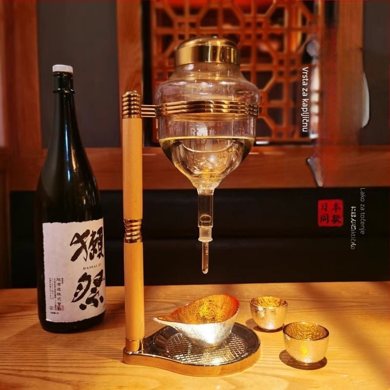 Athlete set za sake čaše, japanski stil, staklena izrada, premium kvaliteta, lansiranje zimi 2020