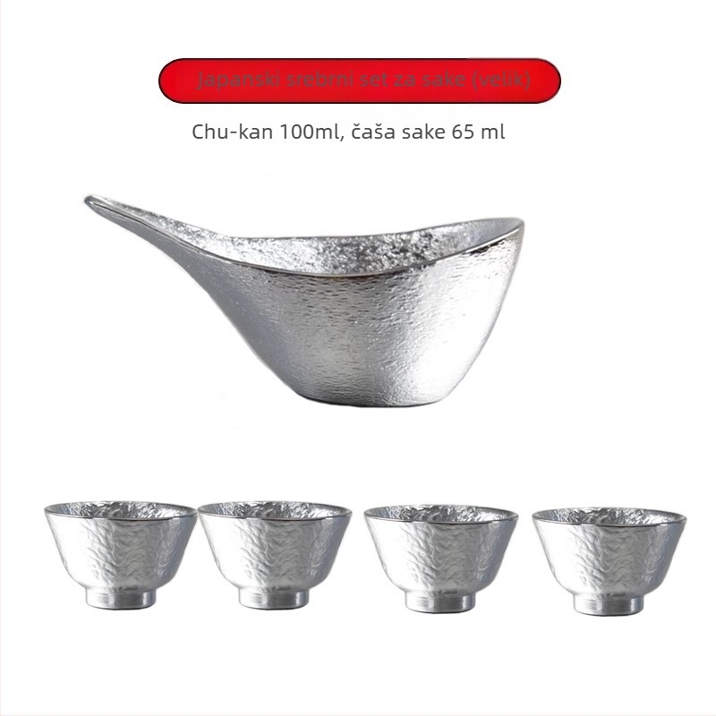 Athlete set za sake čaše, japanski stil, staklena izrada, premium kvaliteta, lansiranje zimi 2020