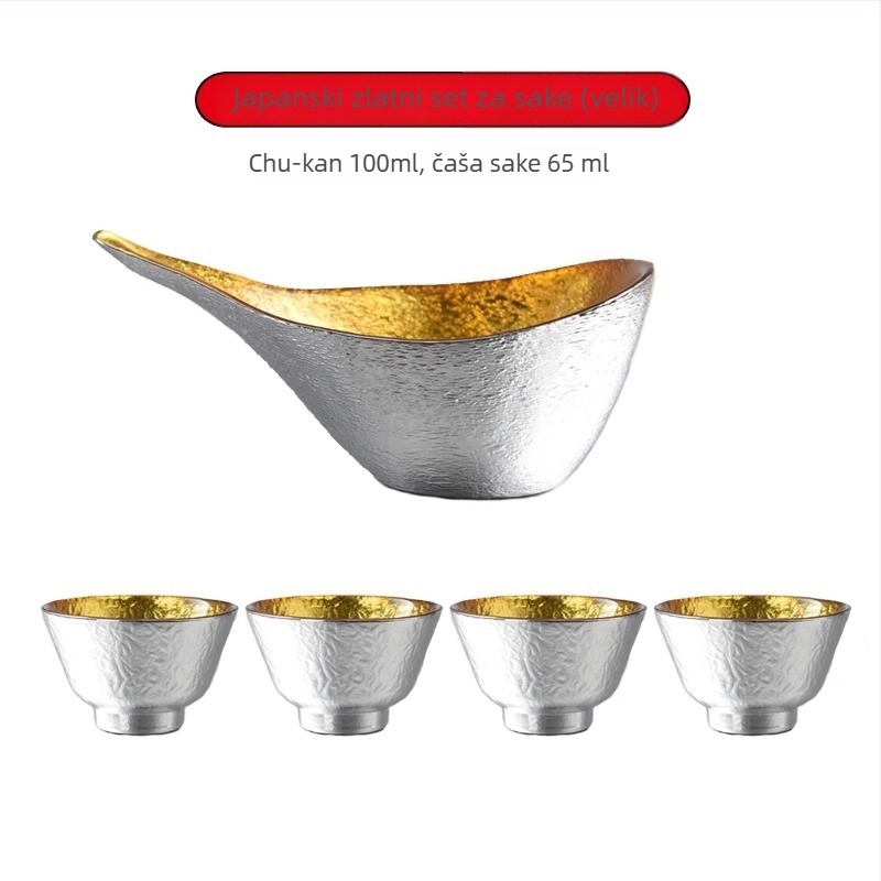 Athlete set za sake čaše, japanski stil, staklena izrada, premium kvaliteta, lansiranje zimi 2020