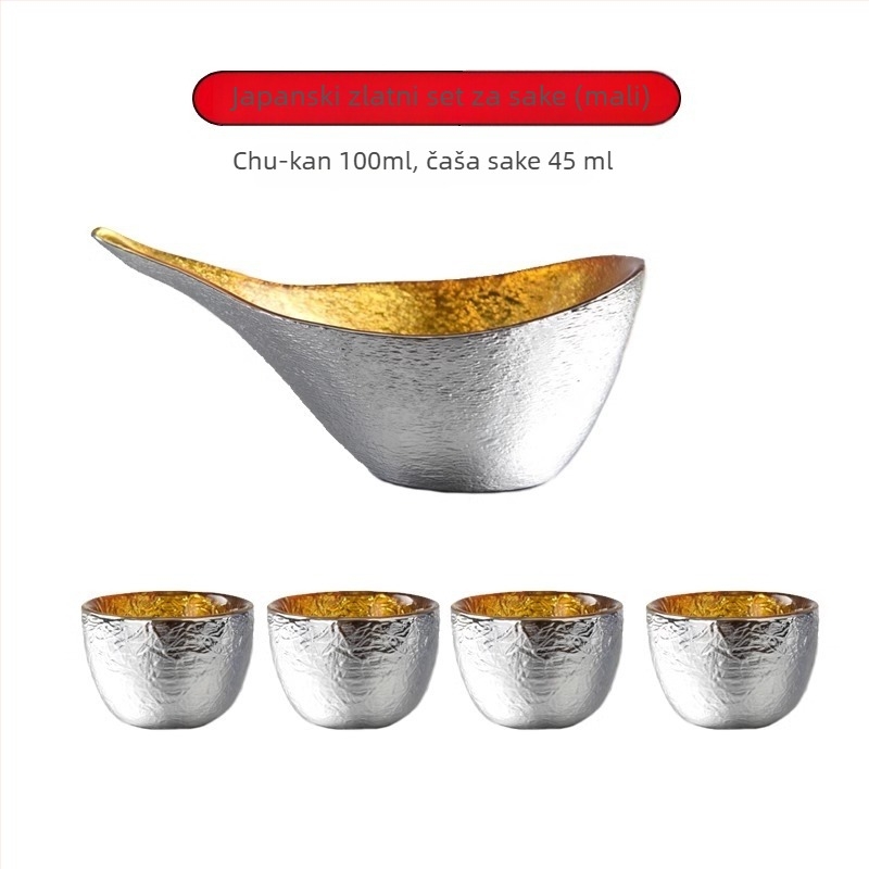 Athlete set za sake čaše, japanski stil, staklena izrada, premium kvaliteta, lansiranje zimi 2020