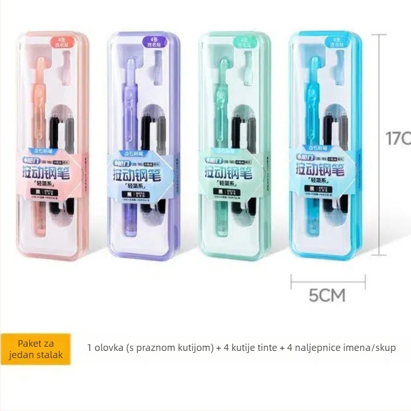 Dotting Pen: plastično kućište • sustav tinte s kartridžom • vrh EF/F • Dotting Pen model • 1 set • Šifra proizvoda 12345678